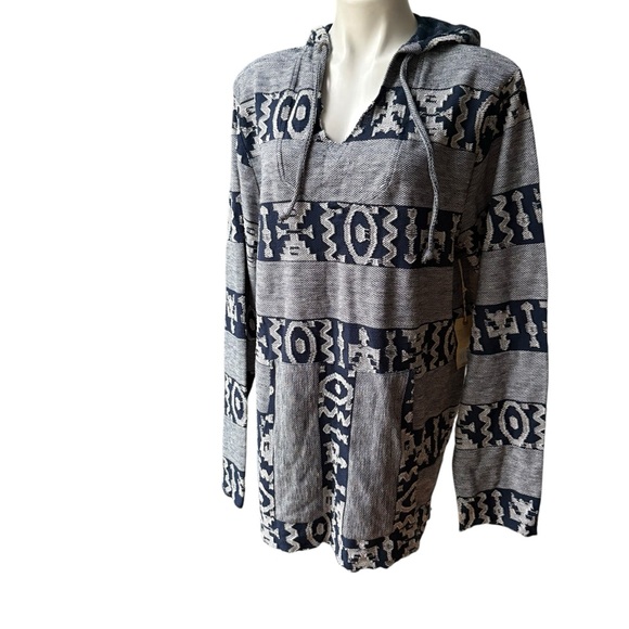 Vintage OBEY Hawkwind Baja Tribal Hoodie, Sz XL - Picture 6 of 15